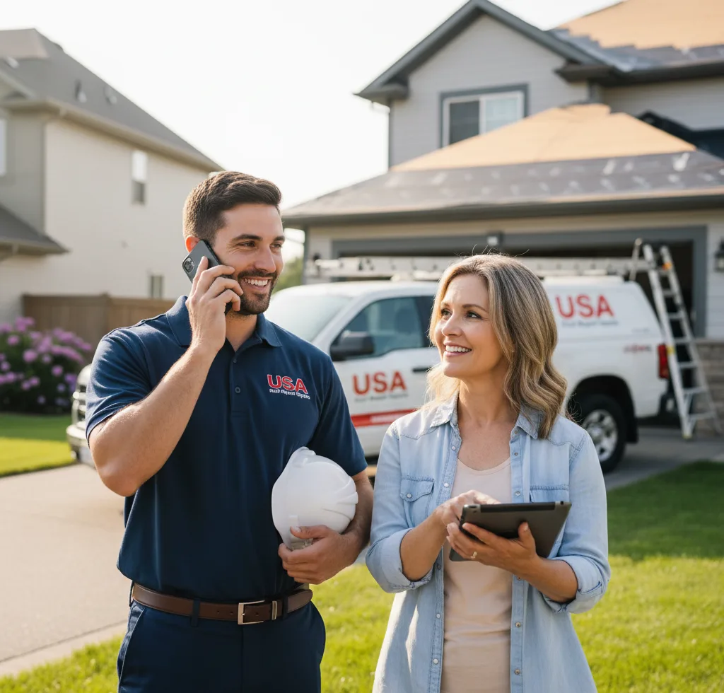 USA Roof Repair Experts customer support in Holiday